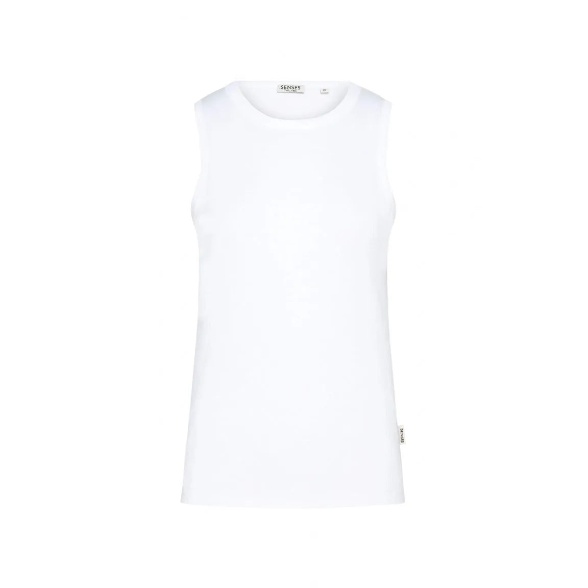Senses the Label geripptes Top TIL:DA - opticwhite
