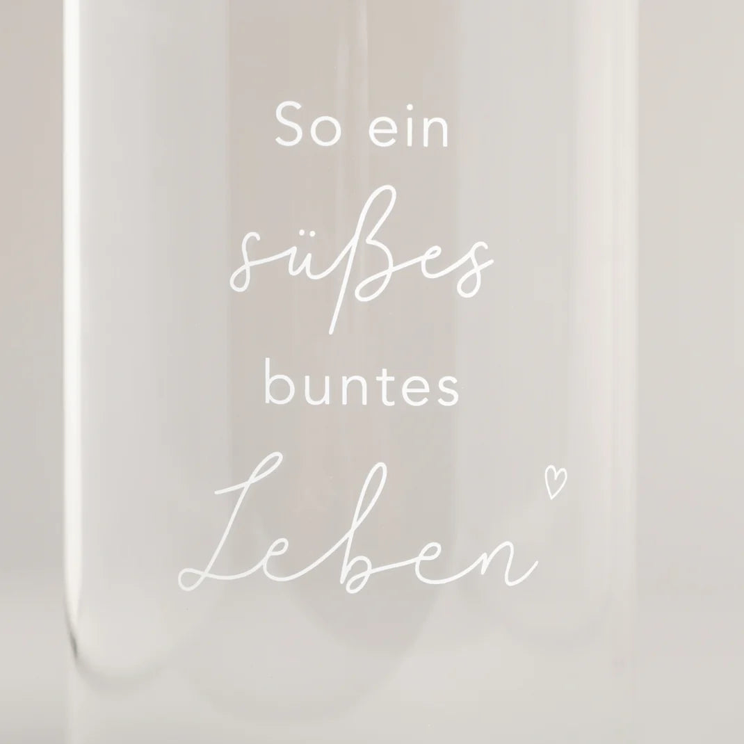 Eulenschnitt Vorratsglas Süßes Leben