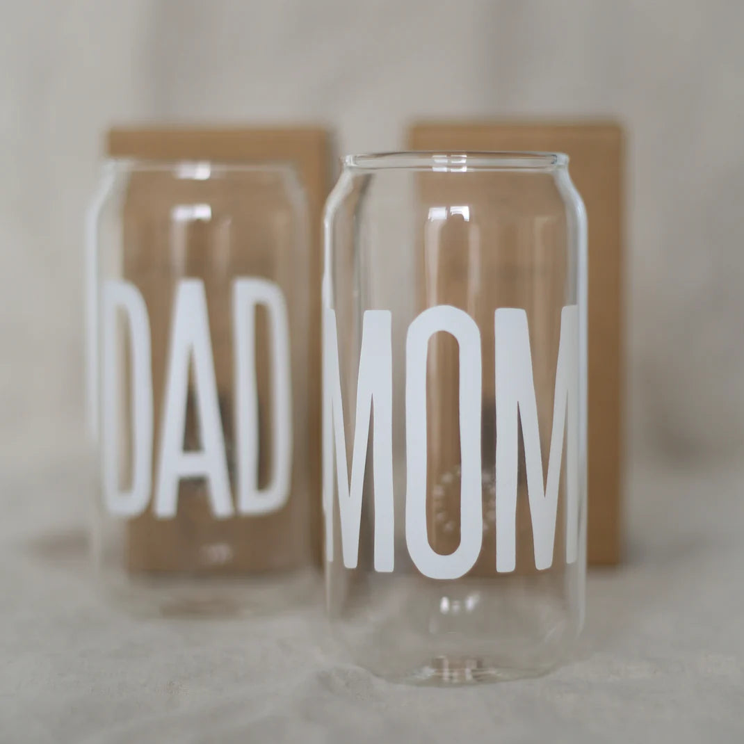 Eulenschnitt Trinkglas -Mom-