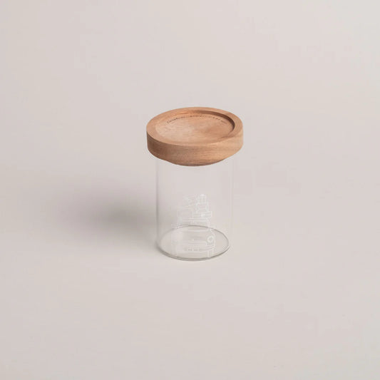 Eulenschnitt Mini Vorratsglas Christmas Car