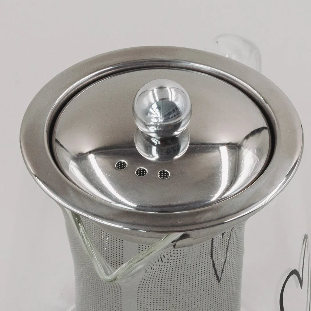 Eulenschnitt Teekanne Herz 550ml