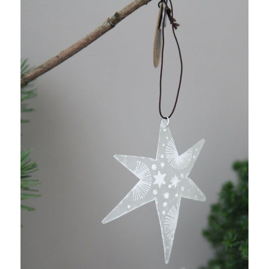 Good old friends Capizsterne -Sterne- silber