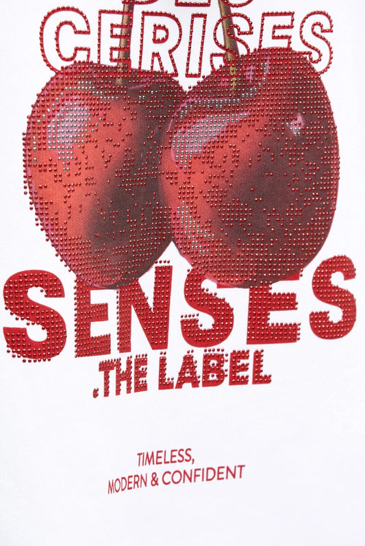 Senses. the Label Sweatshirt SO:A - opticwhite