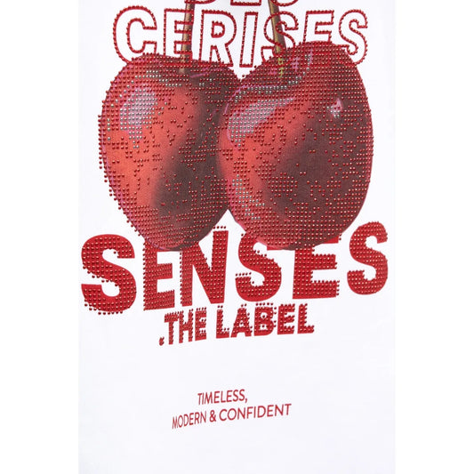 Senses. the Label Sweatshirt - opticwhite