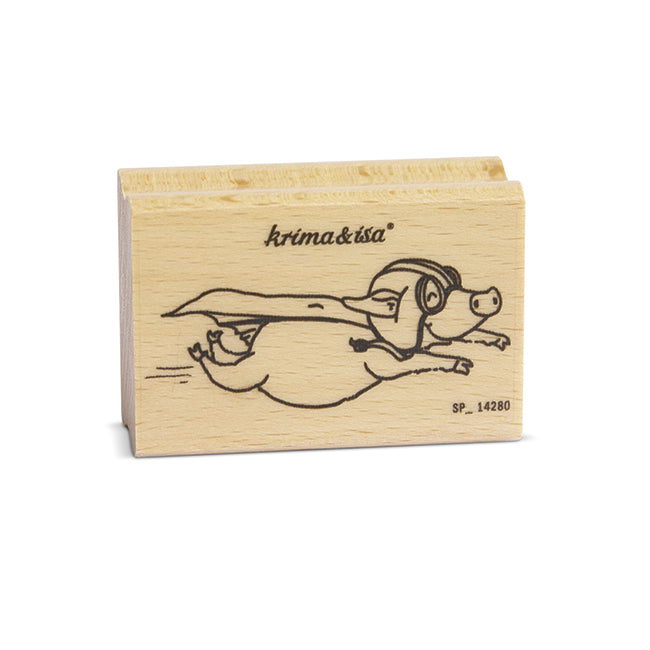 Krima & Isa Stempel Super-Schwein