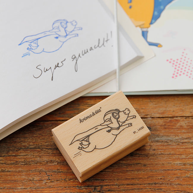Krima & Isa Stempel Super-Schwein