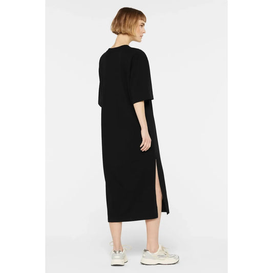 Senses. the label Kleid mit Seitenschlitzen - schwarz