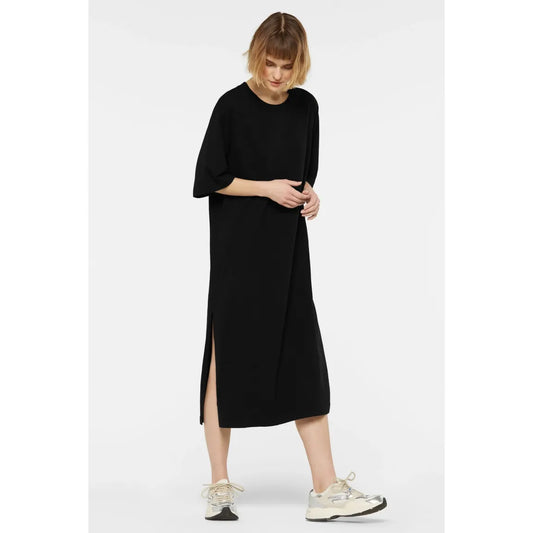 Senses. the label Kleid mit Seitenschlitzen - schwarz