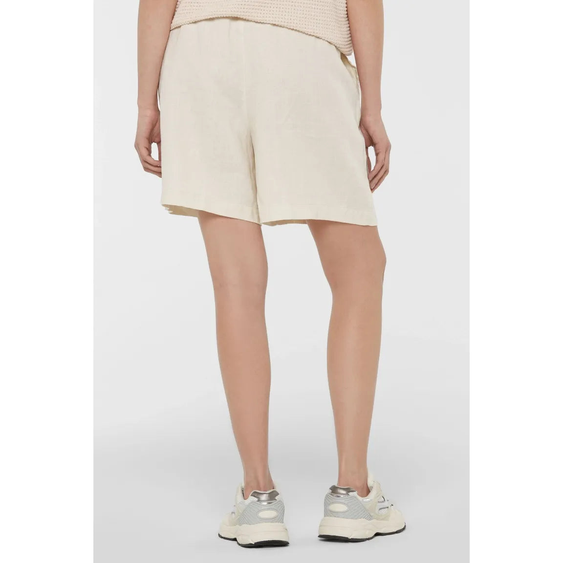 Senses. the label Leinenshorts mit Elastikbund - summer sand