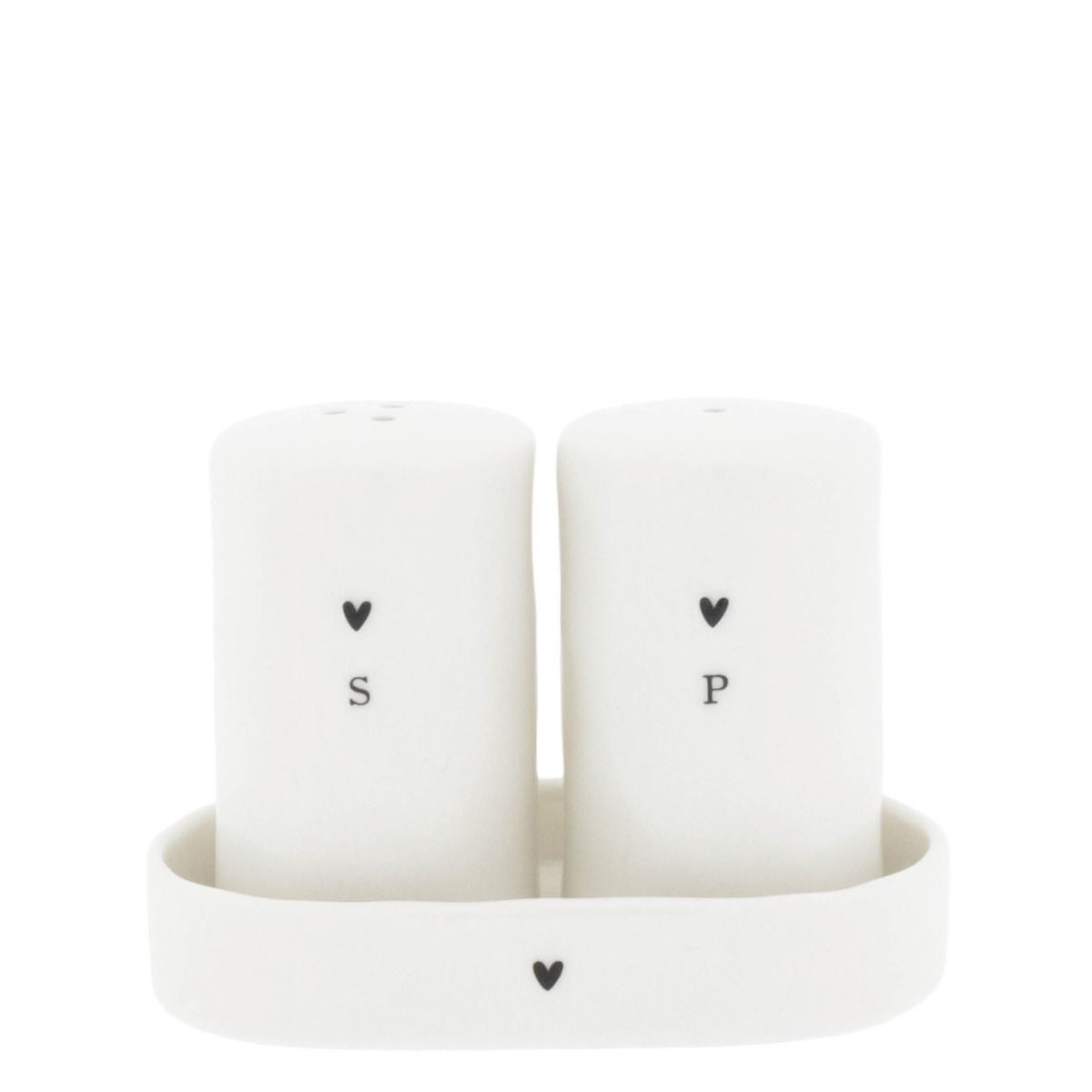 Bastion Collections Salt & Pepper SET white - Salz-Pfeffer-Set