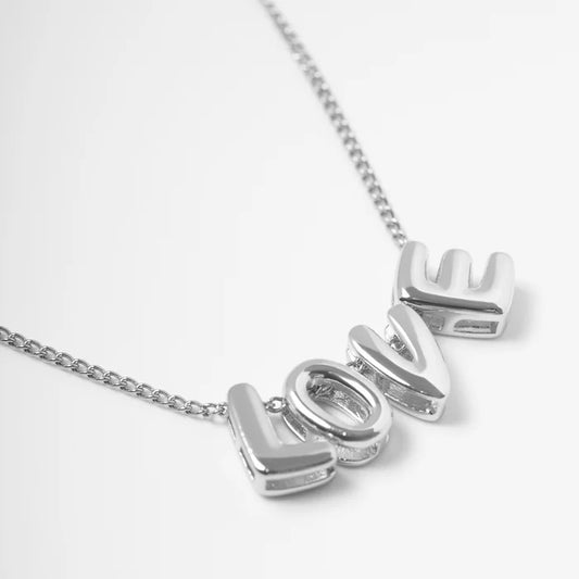 Glam & Glory ABC Love Balloon Necklace