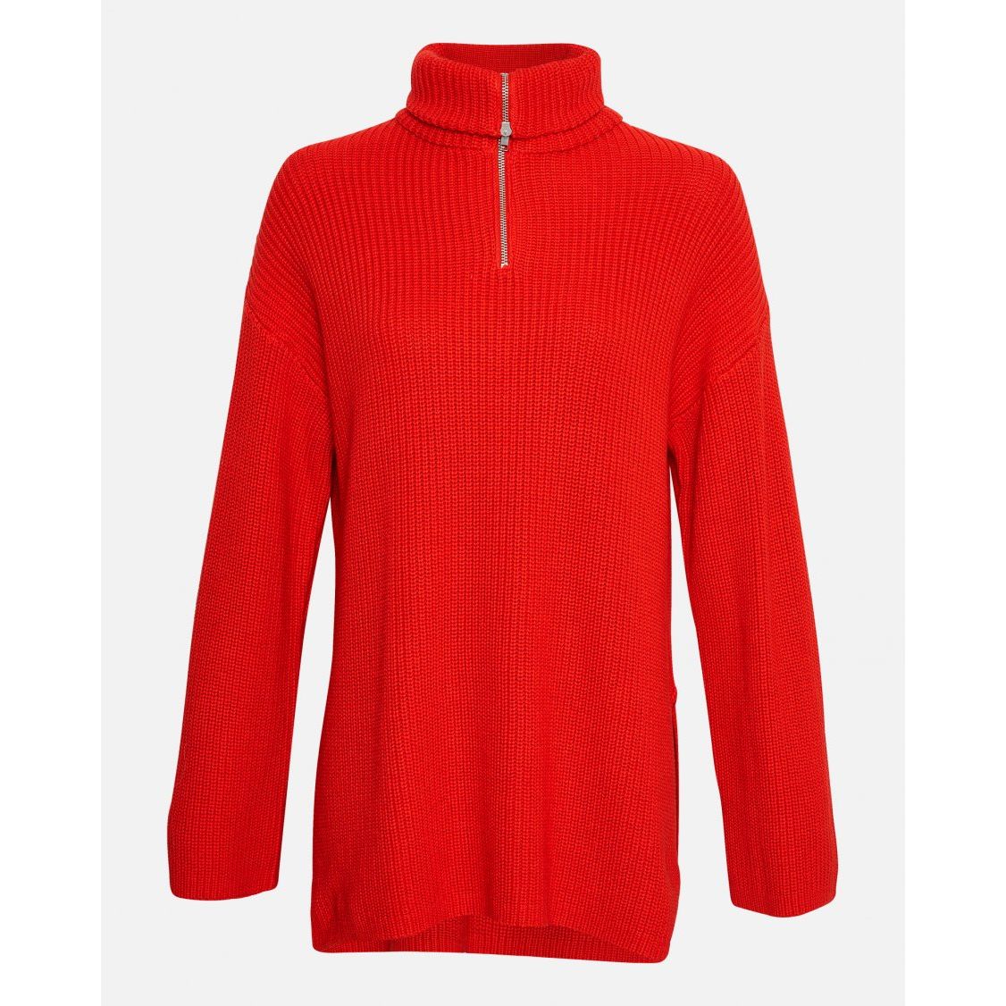 Moss Copenhagen Kamella Zip Pullover