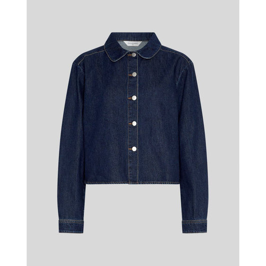 Moss Copenhagen Adna Alena Shirt - dark blue wash