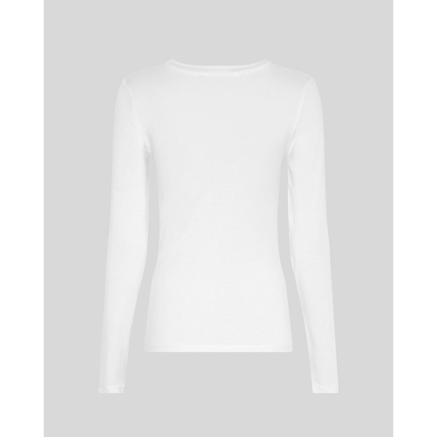 Moss Copenhagen Betrina O Langarmshirt -weiß-