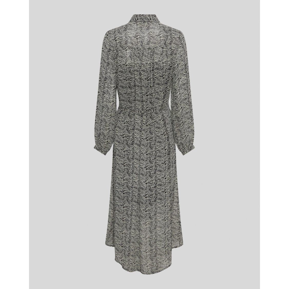 Moss Copenhagen Cielo Amabella Shirt Dress AOP - fog abstract