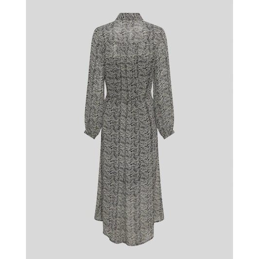 Moss Copenhagen Cielo Amabella Shirt Dress AOP - fog abstract