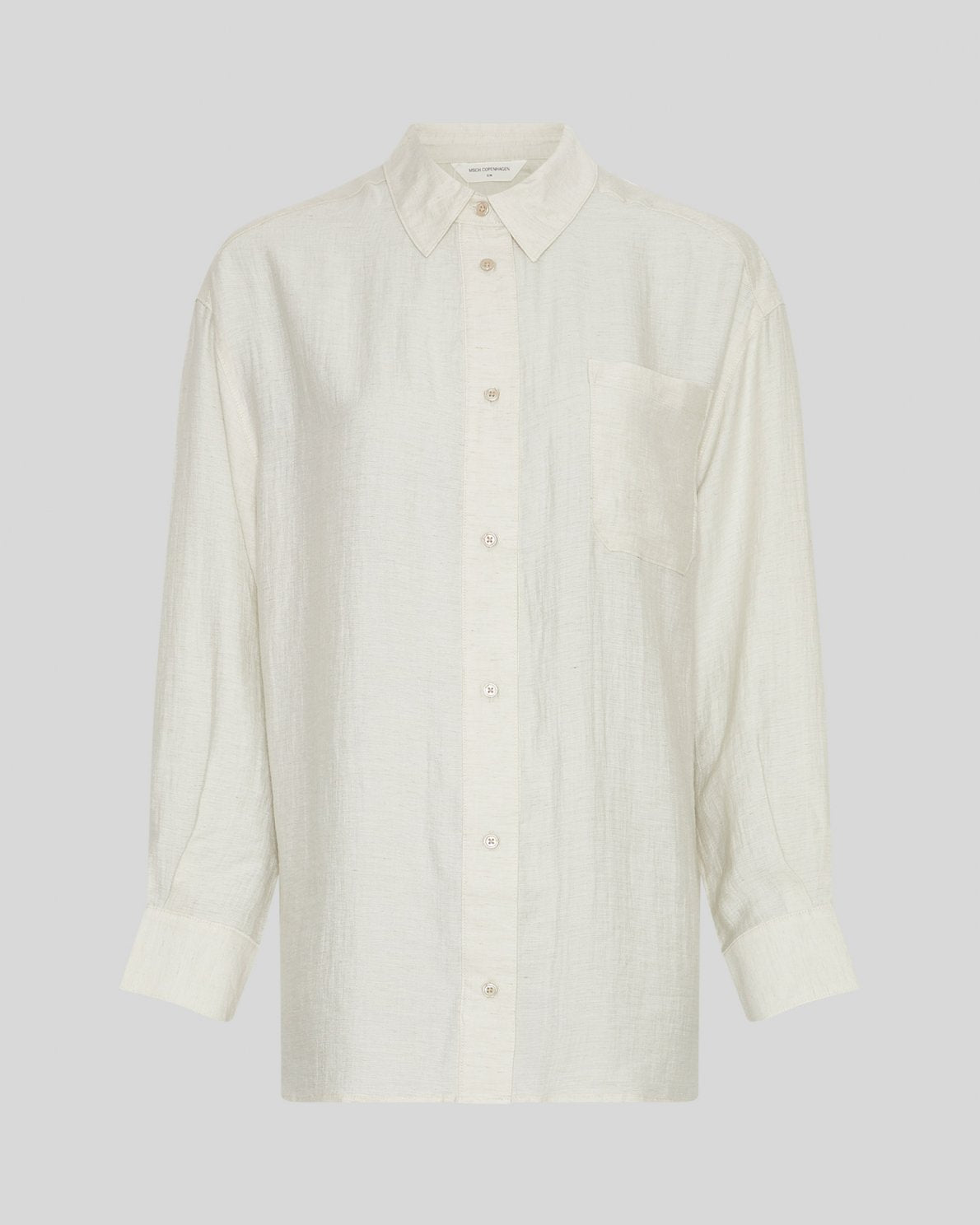 Moss Copenhagen Disa Shirt -sand melange-