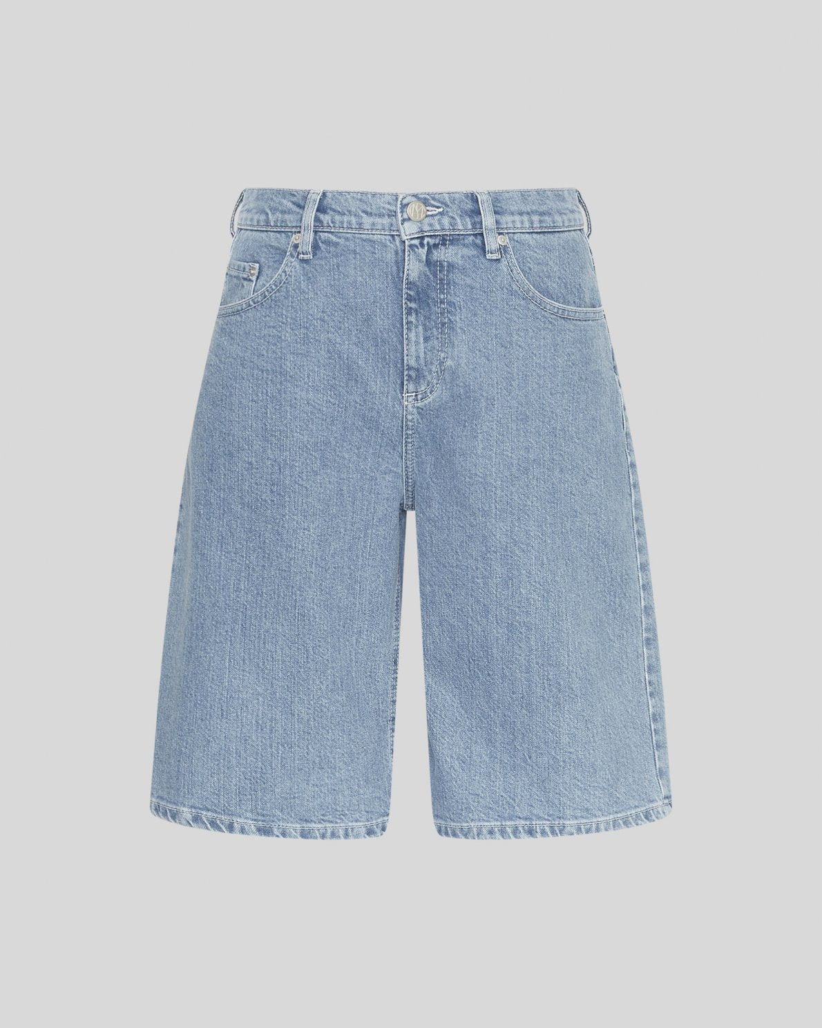 Moss Copenhagen Elida Ada Denim Shorts -light blue wash-