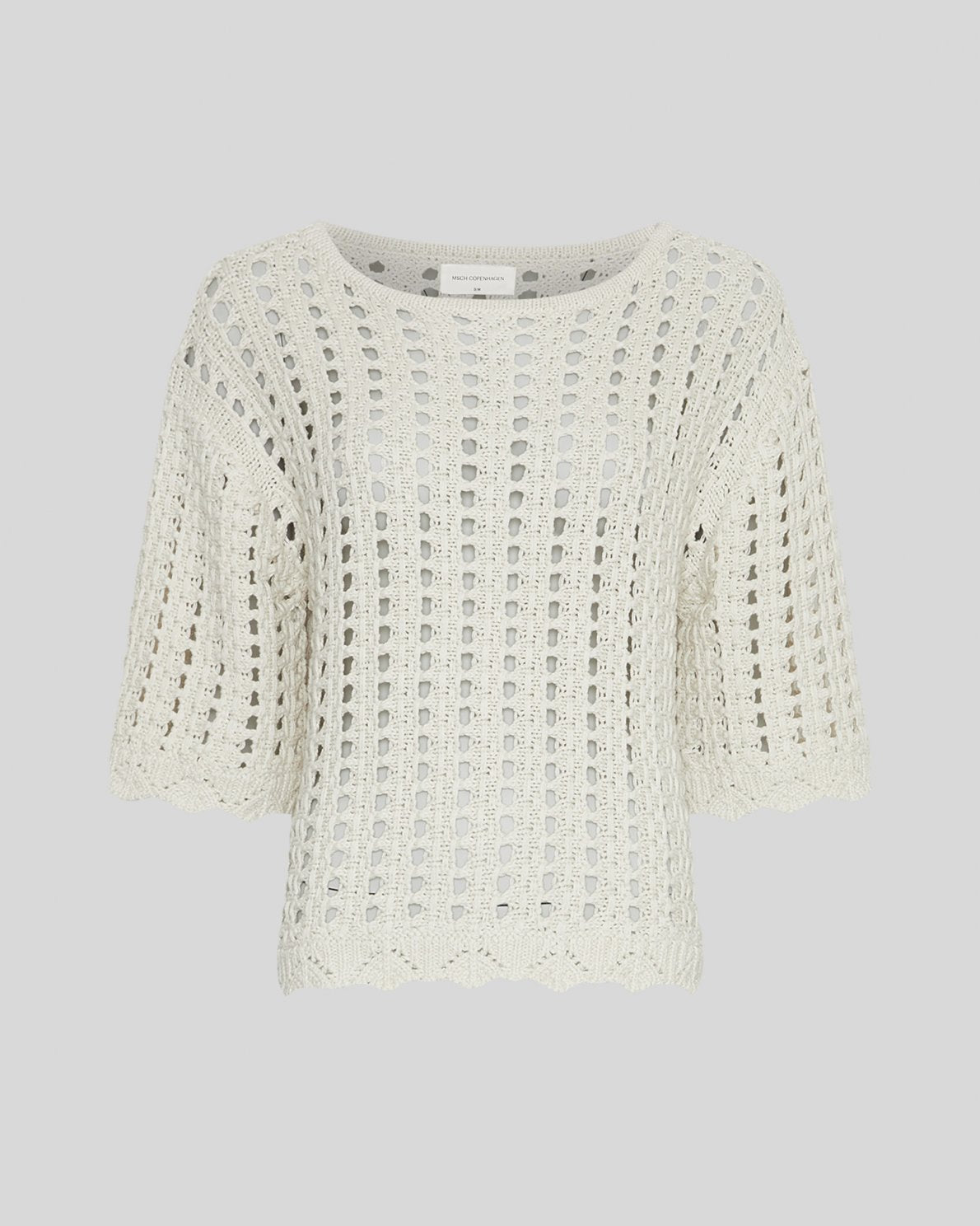 Moss Copenhagen Fairyn 2/4 Pullover -turledove-