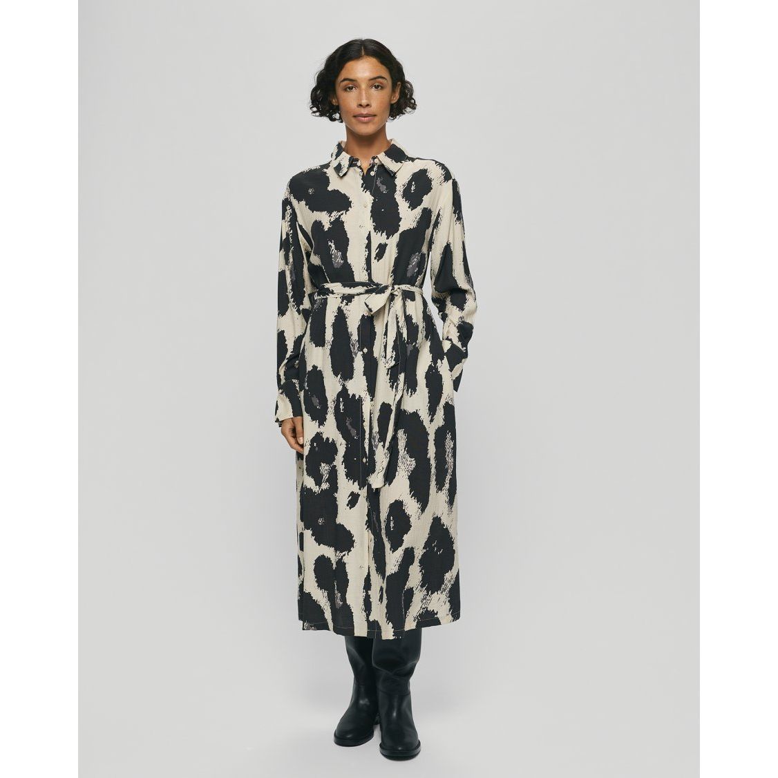 Moss Copenhagen Karalie Jusia Shirt Dress AOP