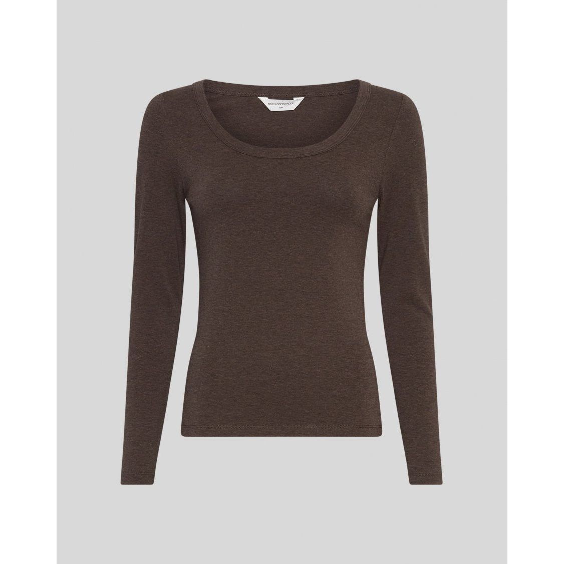 Moss Copenhagen Kath Top -slate black mel