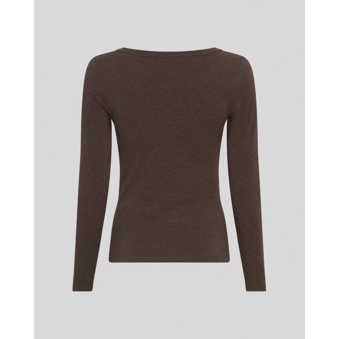 Moss Copenhagen Kath Top -slate black mel