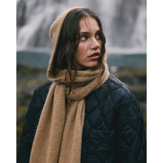 Moss Copenhagen Milania Hope Hood Scarf - cartouche