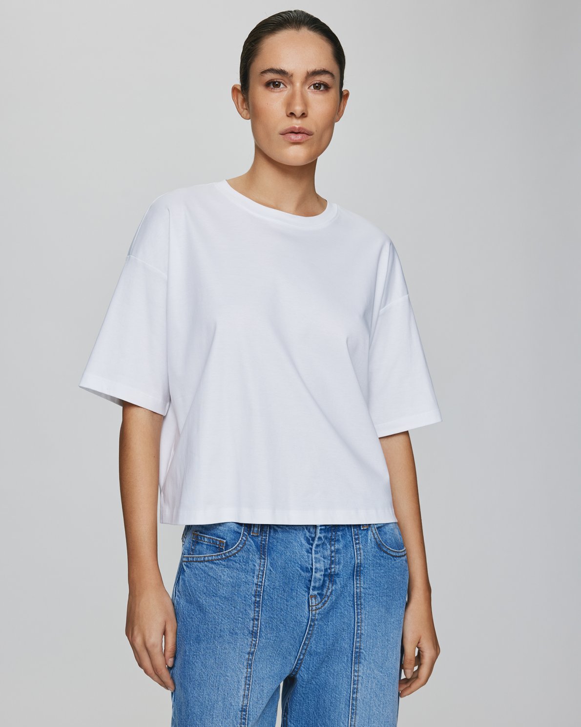 Moss Copenhagen Moa Melea T-Shirt -bright white-