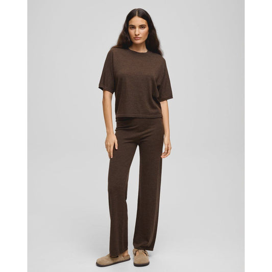 Moss Copenhagen Nema Avalina Pants - slate black melange