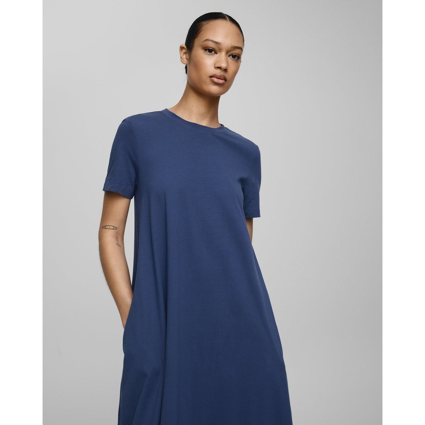 Moss Copenhagen Olga Organic KLeid -oceana-