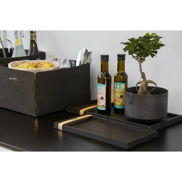 Lübech Living Holztablett -S- schwarz