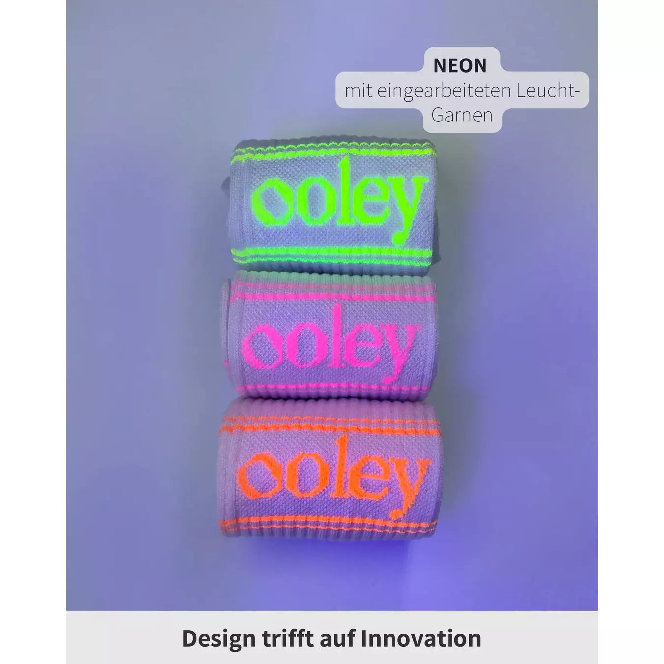 le ooley NEON Pastel Tennissocke -Neon Pink- S & M