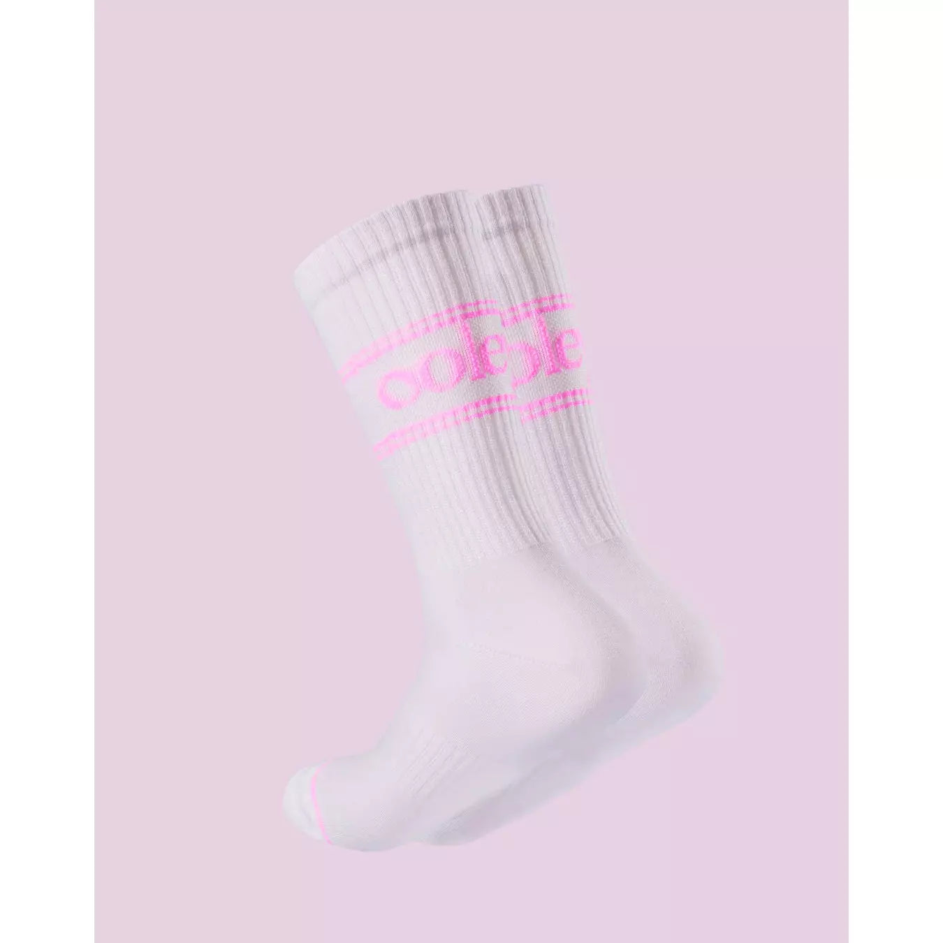 le ooley NEON Pastel Tennissocke -Neon Pink- S & M