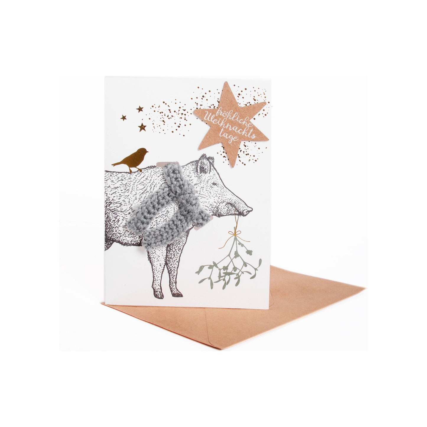 Good old Friends Schalkarte -Wildschwein-