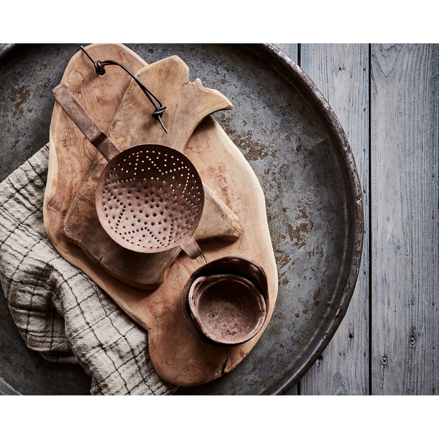 Affari ELSA Serviette -beige/schwarz