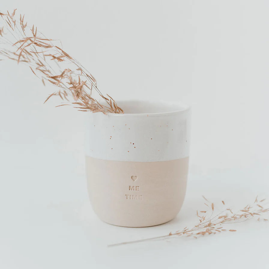 Eulenschnitt Becher -me time-