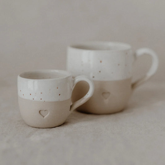 Eulenschnitt Espresso Tasse Herz