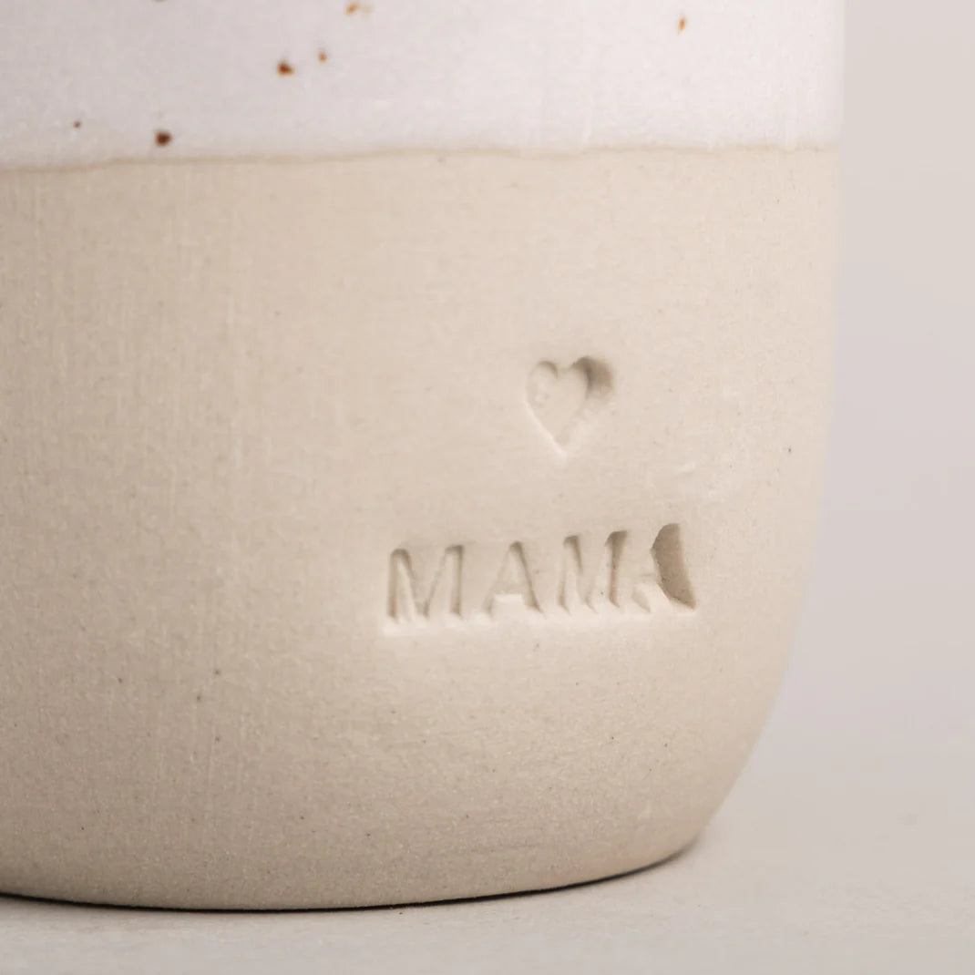 Eulenschnitt Espresso Becher Mama