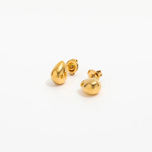 Glam & Glory Queens Earstud Ohrstecker -gold-