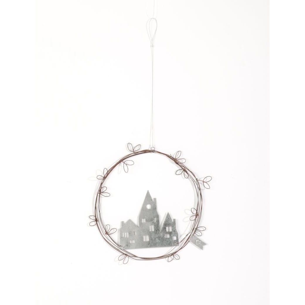 Good old friends - Winter Traumornament -Häuser-