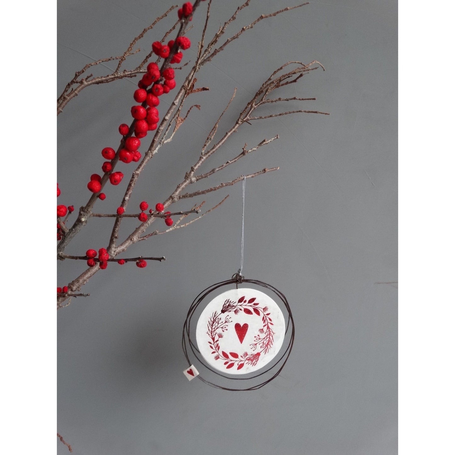 Good old Friends Winterzauberornament -Herz-