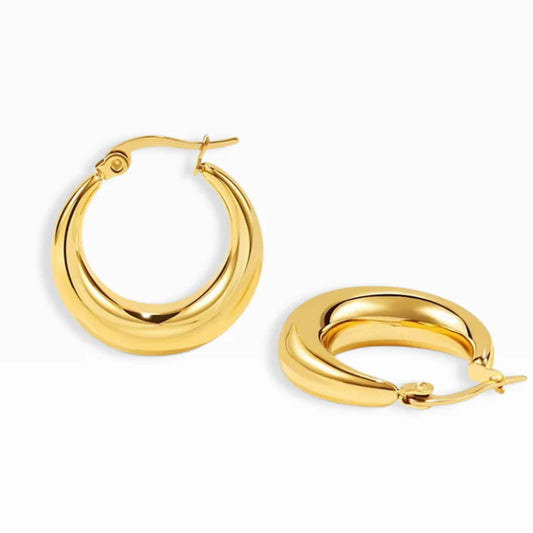 Glam & Glory Sevilla Hoop -gold-