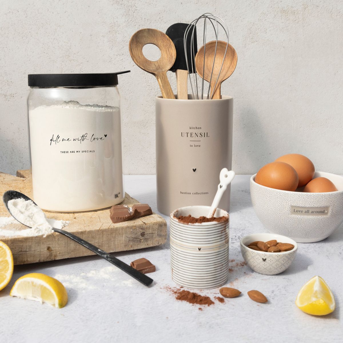 Bastion Collections Utensil Jar / Küchenutensil -to love-
