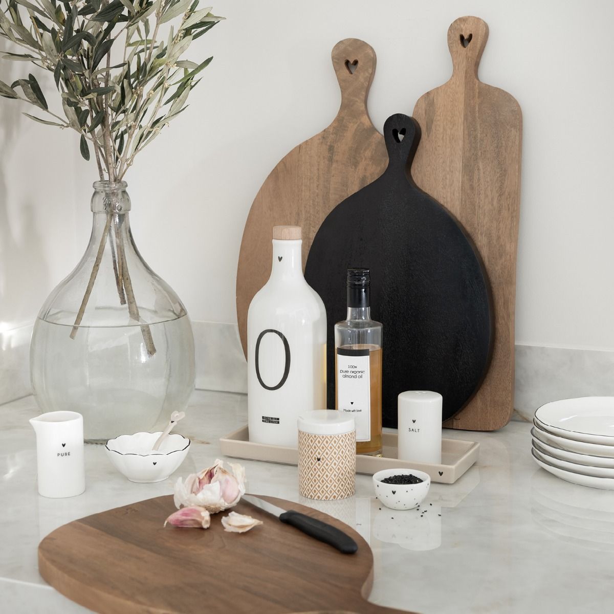 Bastion Collections Serving Trays natural shape - Serviertablett mittel
