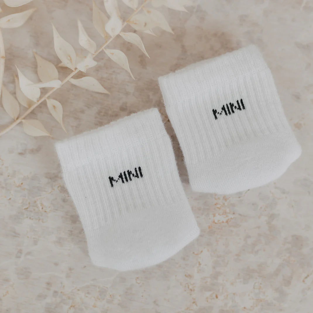 Eulenschnitt Babysocken Mini