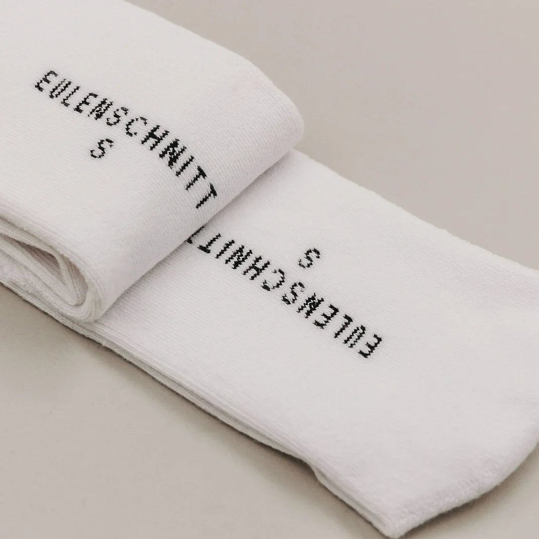 Eulenschnitt Socken "Ich liebÂŽs" - S