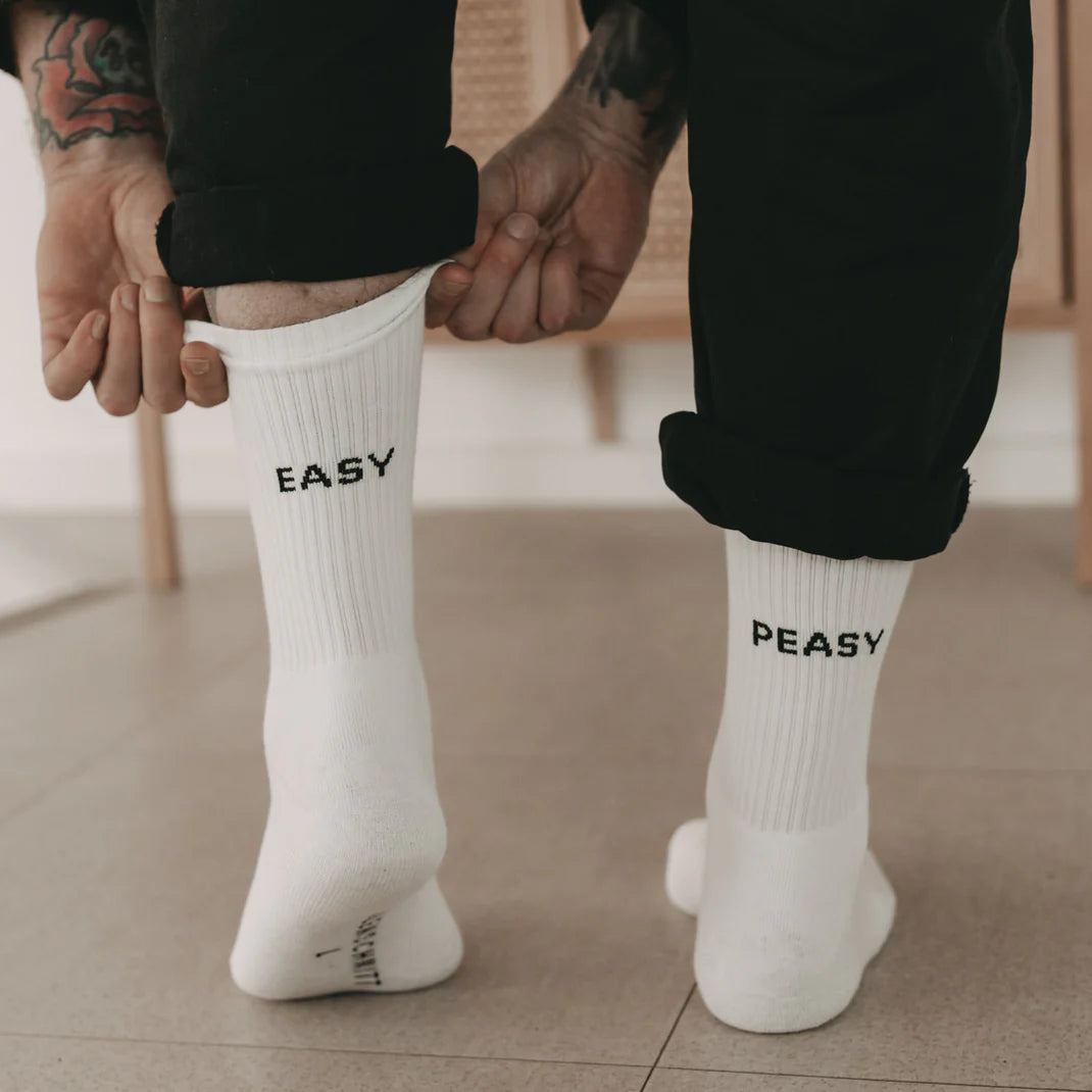 Eulenschnitt Socken -easy peasy-