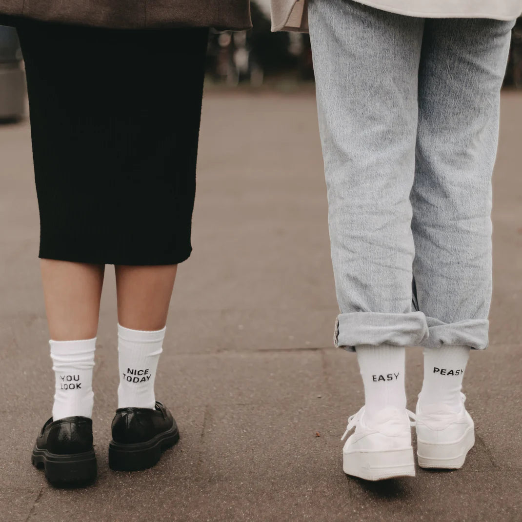 Eulenschnitt Socken -easy peasy-