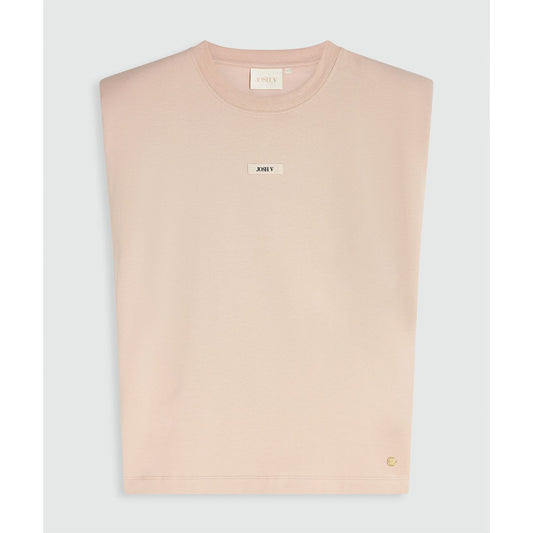 JOSH V SUE T-Shirt in Regular Fit mit Schulterpolstern - dusty pink