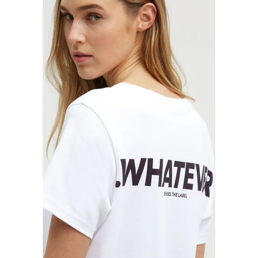 Senses. the label T-Shirt mit Back-Print - opticwhite